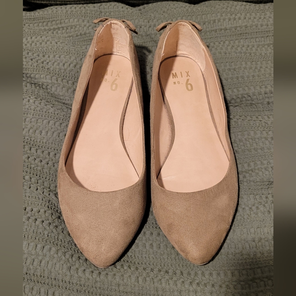 Mix No. 6 Women's Tan/Army Green Flats